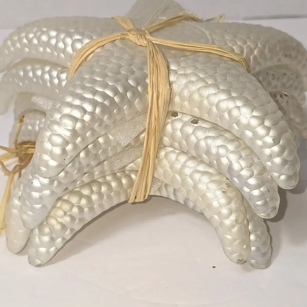 Akcam Turkish Glass Starfish Trinket Dish Small Plates Set of 4